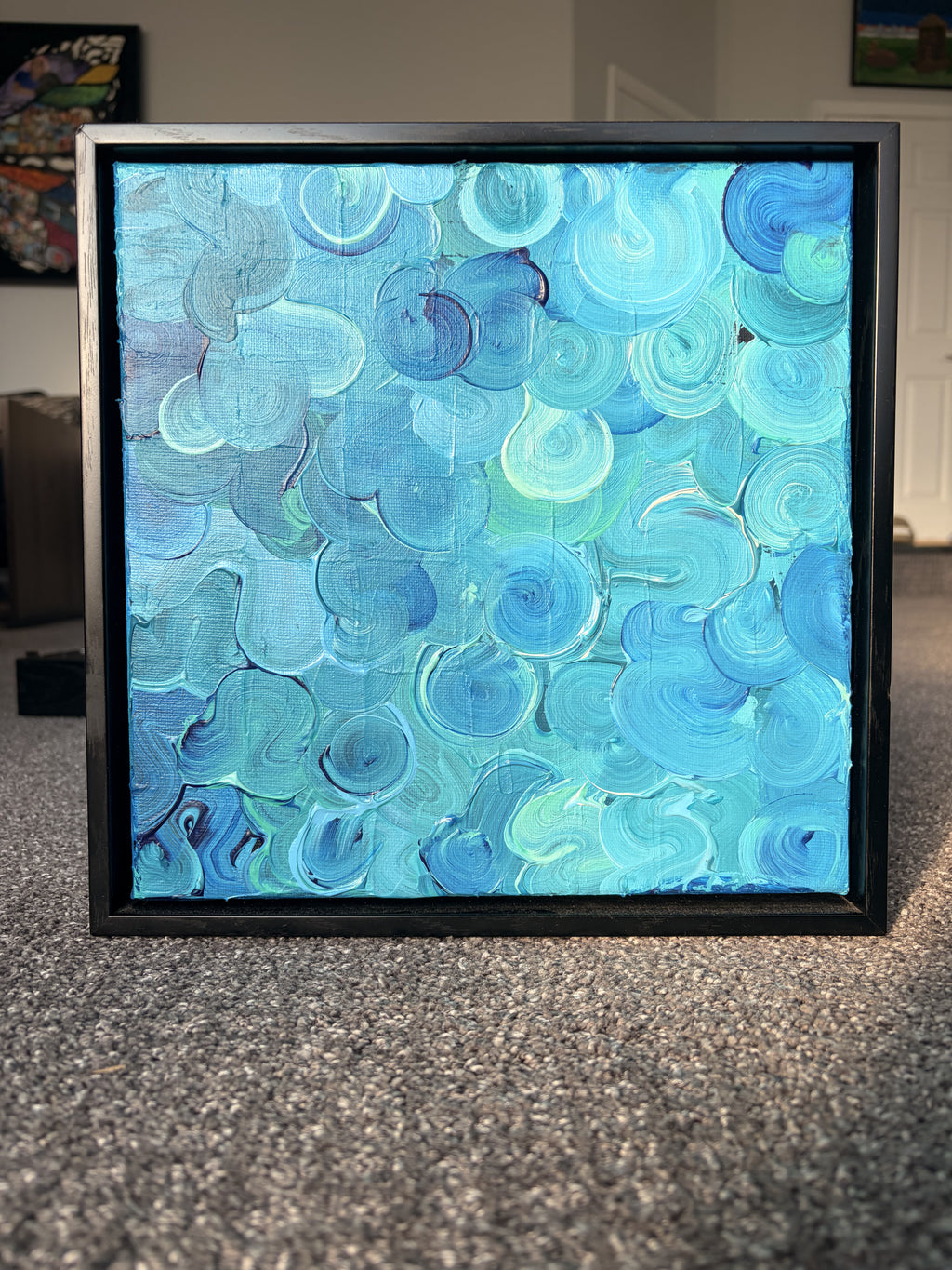 Blue Swirls